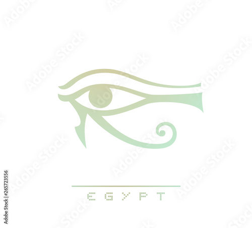 Egypt eye illustration