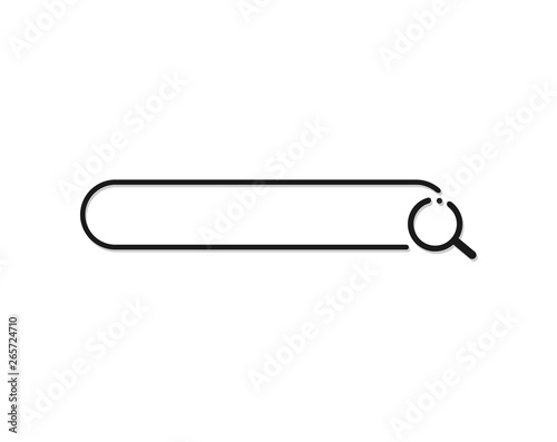 searching bar illustration