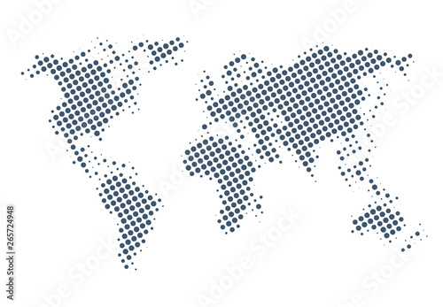 Creaive world map design