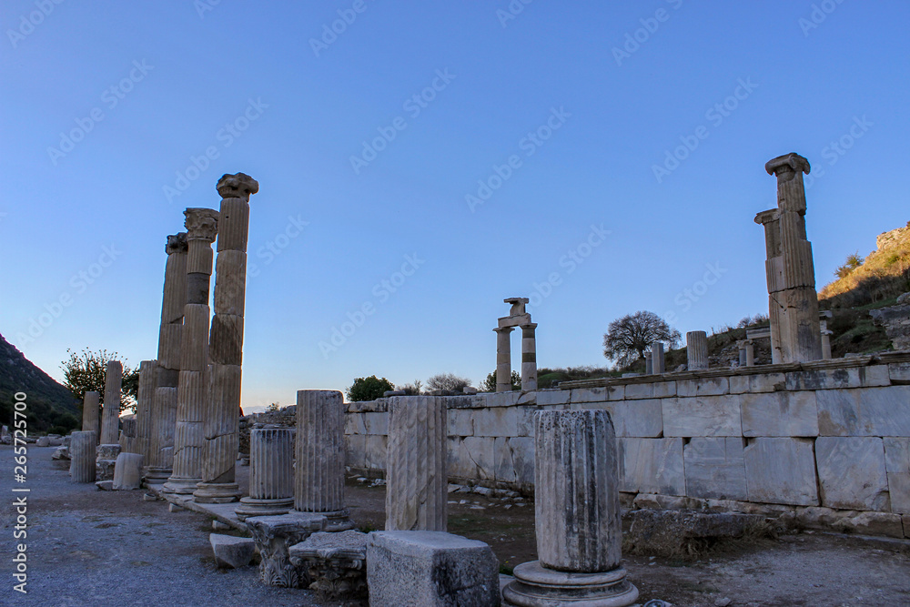 The ruin of  ancient Greek city-Ephesus