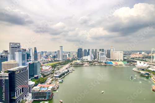 view of the downtown core of Singapur 
