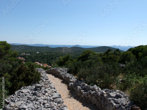 road in mountains photo