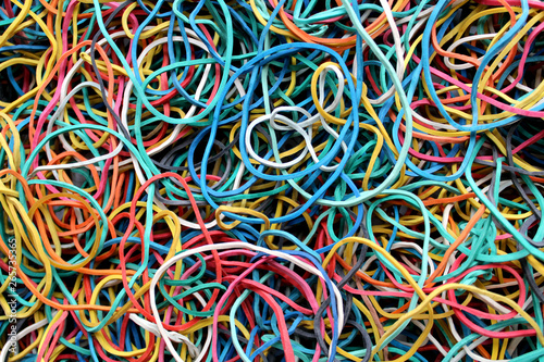 Wallpaper Mural Texture multicolor thin gum of different colors Torontodigital.ca