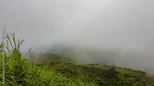 Time lapse video overlooking Maui, Hawaii. Taken from the stunning Waihee Ridge trail. photo