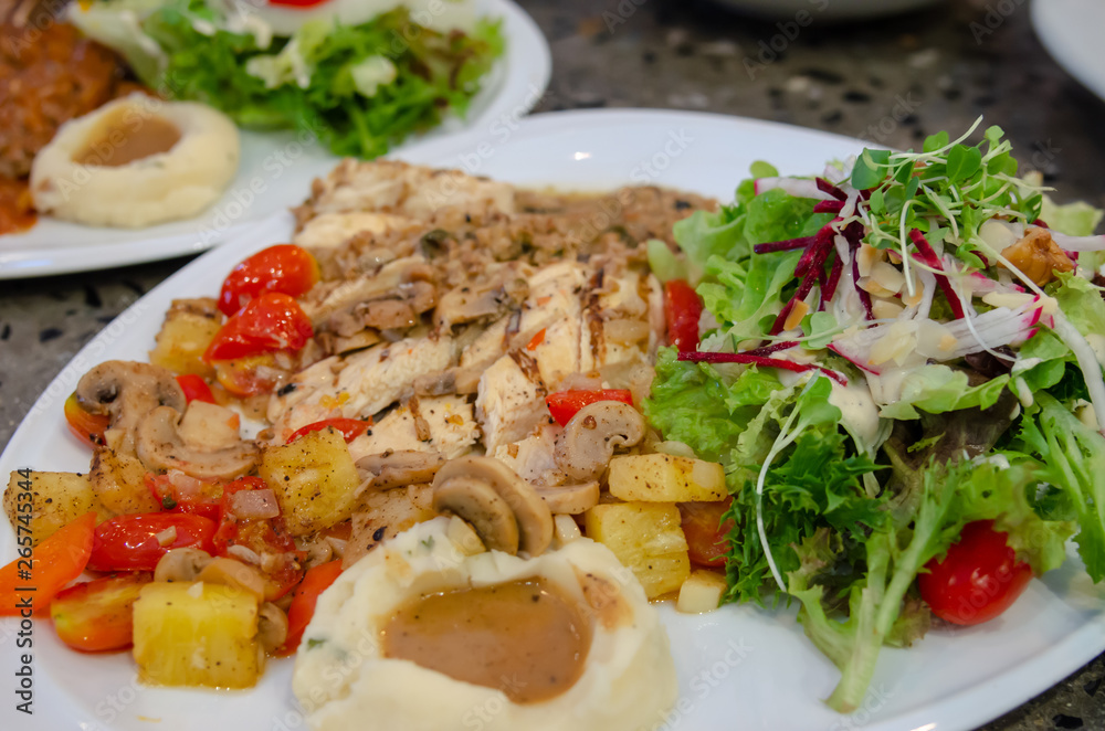 Chicken steak Chicken steak