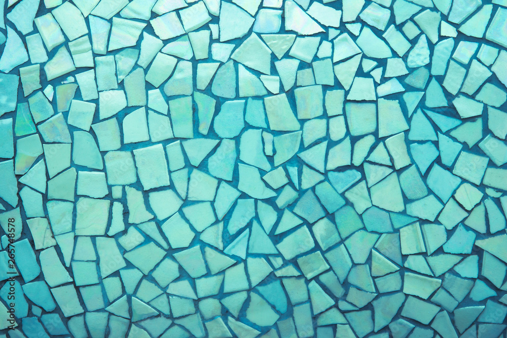 Broken tiles mosaic seamless pattern. Broken tiles mosaic seamless pattern.