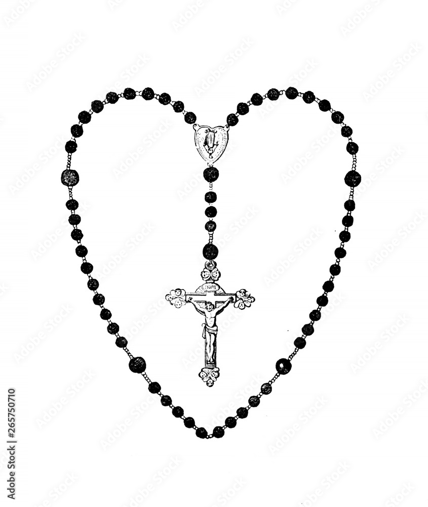 Christian illustration. Old image Christian illustration. Old image