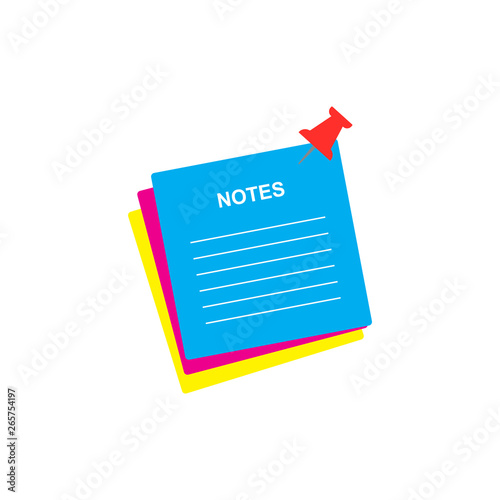 notes icon vector