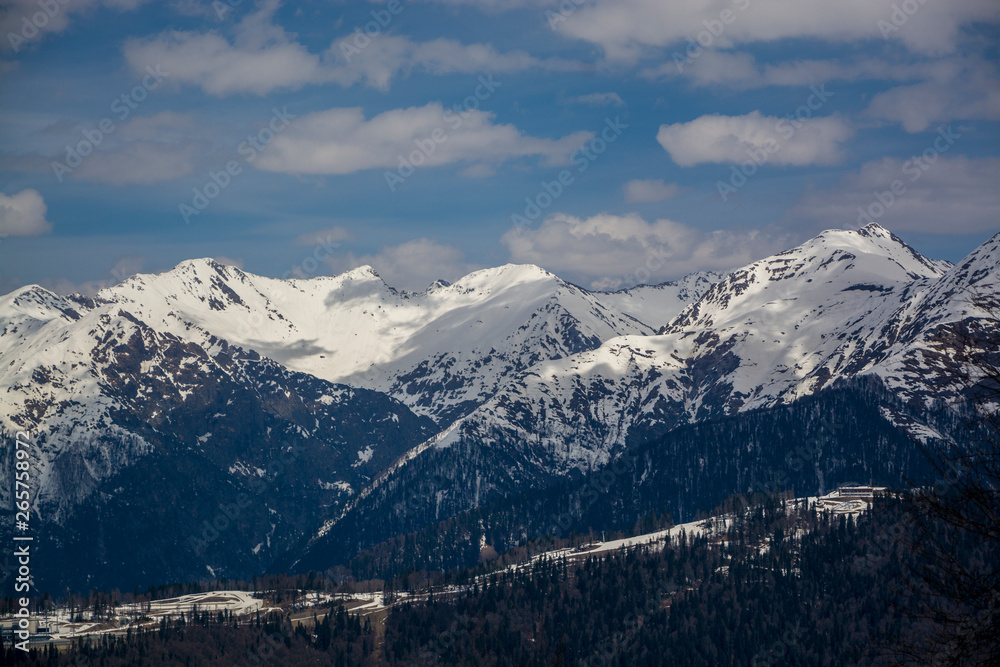 Obraz premium mountains in the alps