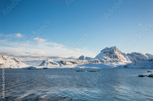 Wallpaper Mural Mountains and sea in the north of Norway Torontodigital.ca