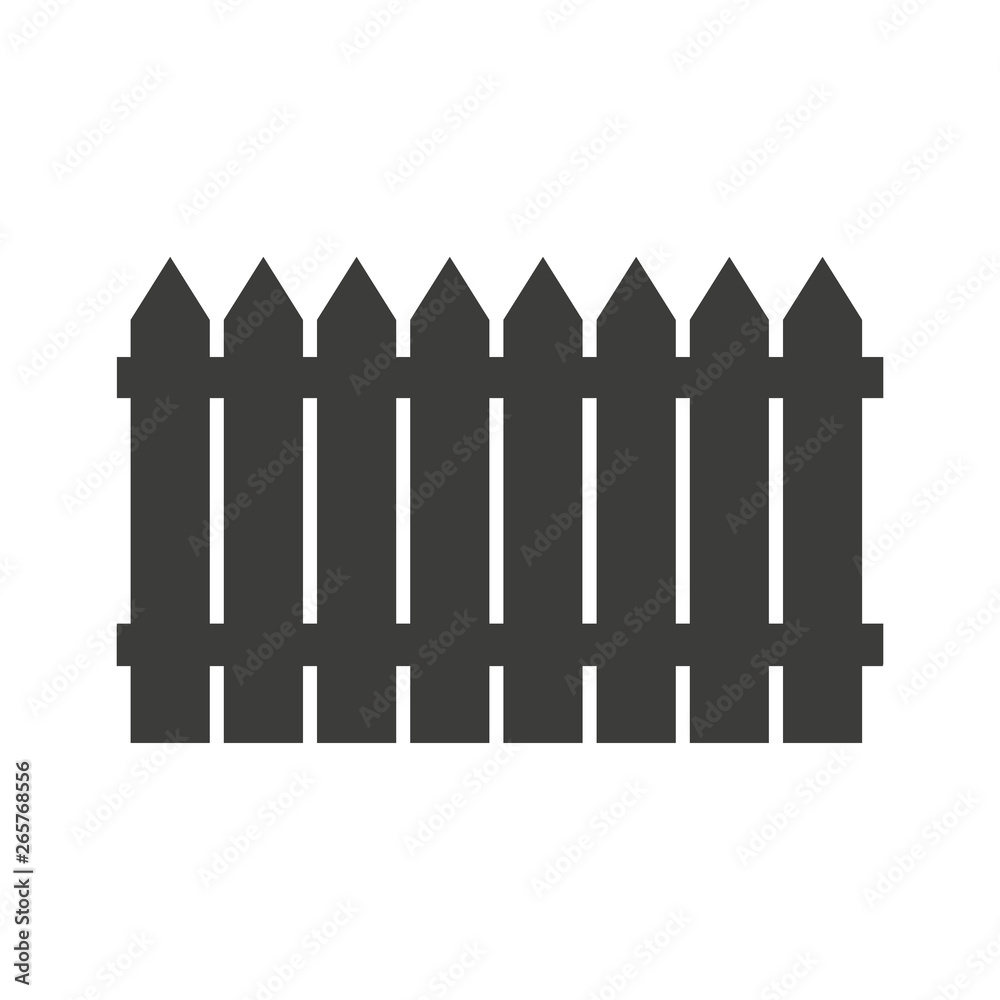 Fence icon. Simple web black icon, can be used as web element icon on white background Fence icon. Simple web black icon, can be used as web element icon on white background