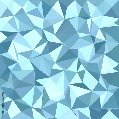 Light blue irregular triangle mosaic background