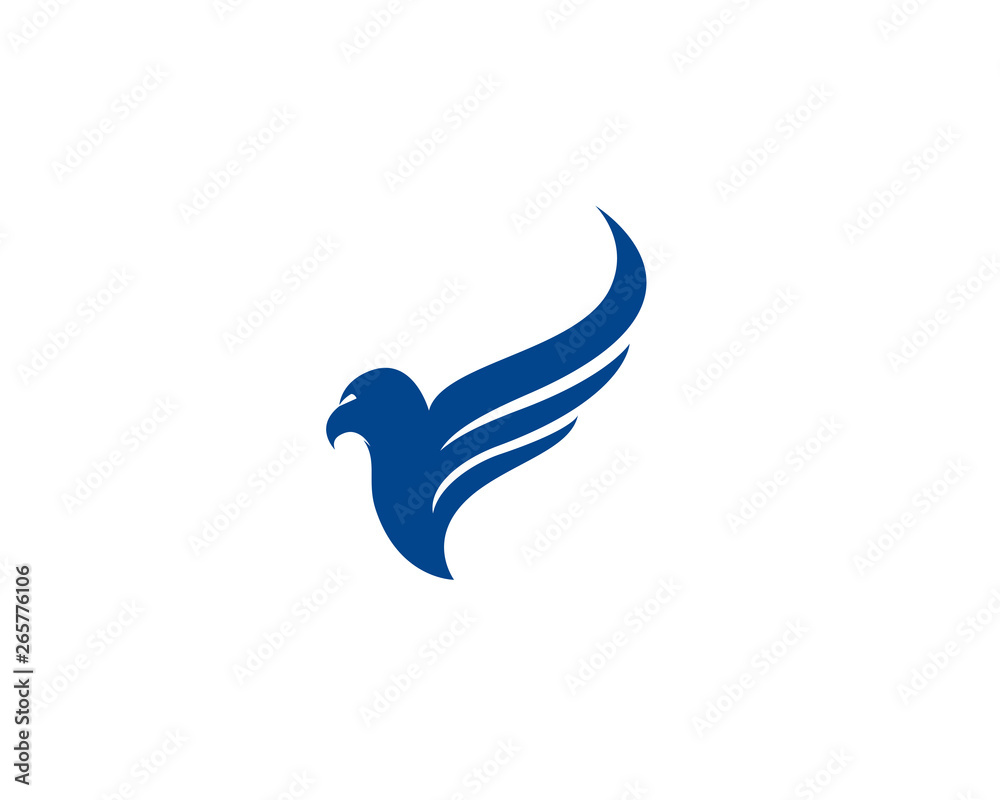 Falcon Eagle Bird Logo Template vector icon Falcon Eagle Bird Logo Template vector icon