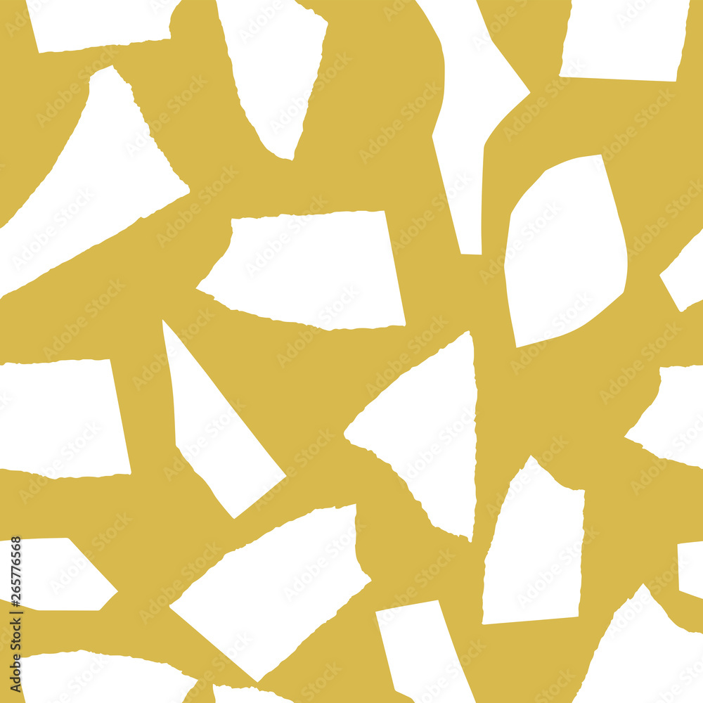 Abstract seamless yellow background of pieces of paper . Modern background resembling print for fabric, paper, cover, interior and other uses. Abstract seamless yellow background of pieces of paper . Modern background resembling print for fabric, paper, cover, interior and other uses.