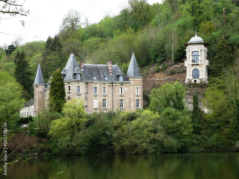 Chateau de la Flie à Liverdun en Meurthe et Moselle. France