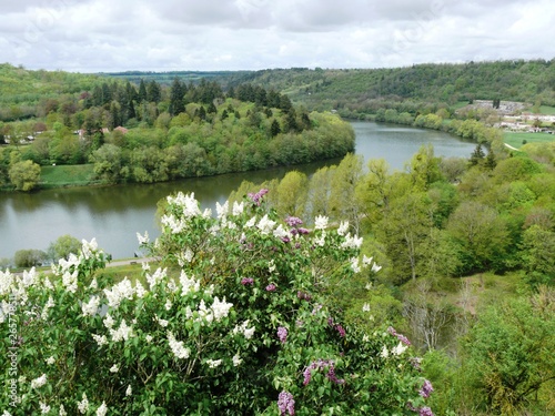 Foto Boucle de la riviere Moselle à Liverdun en Meurthe et Moselle