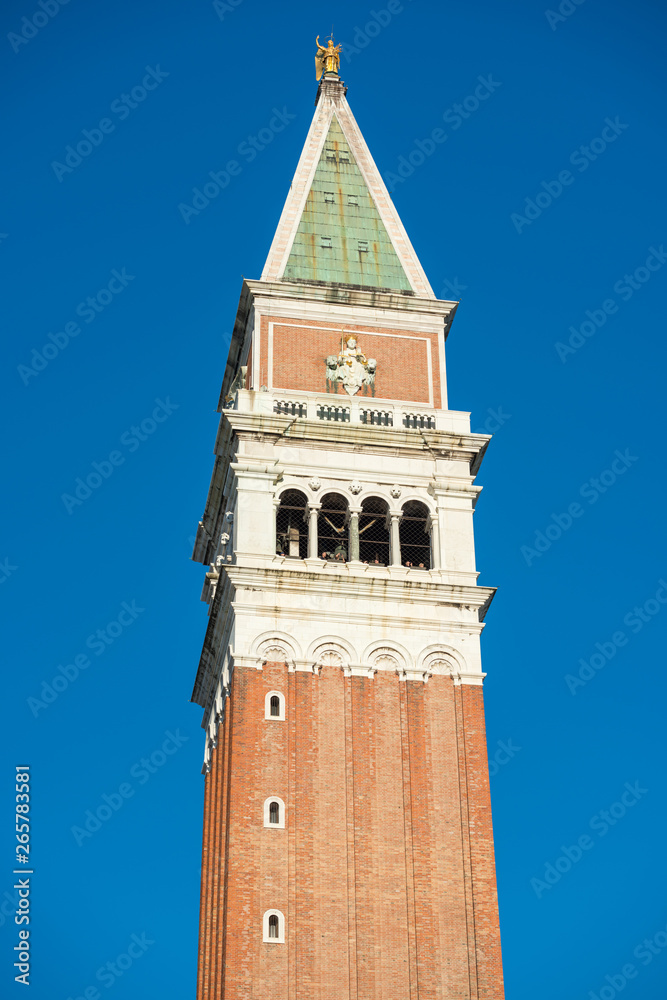 Campanile of Basilica of Saint Mark in Venice