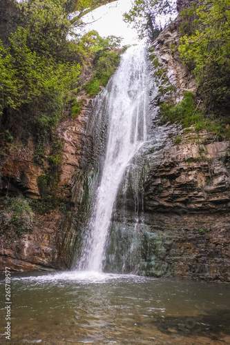 Waterfalls in Botanical Gardens.Tbilisi.Georgia - Image