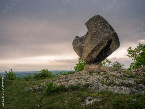 Sculpture Rock at a park in Burgenland