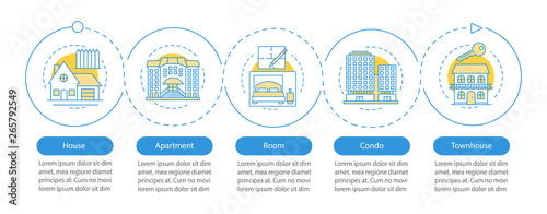 Wallpaper Mural Real estate vector infographic template Torontodigital.ca