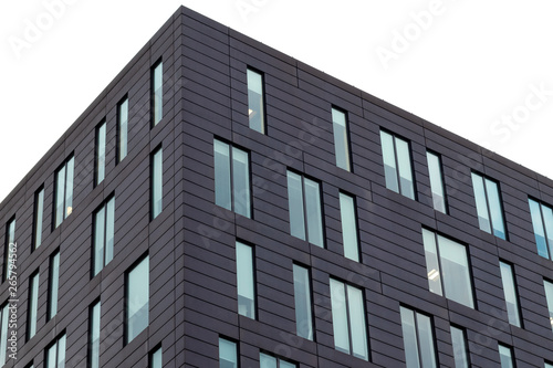 black office building