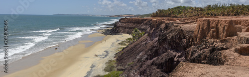 Beautiful beach of Praia do Amor near Pipa, Brazil