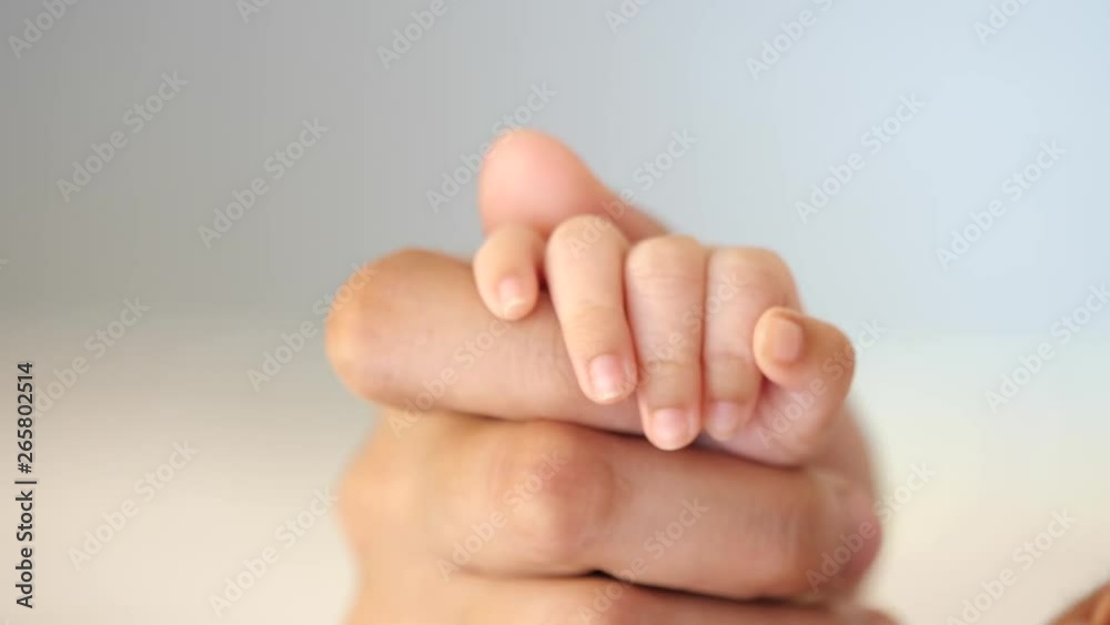 Asian woman mother with newborn baby Asian woman mother with newborn baby
