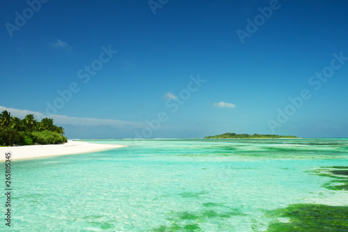 Fototapeta Naklejka Na Ścianę i Meble -  Die Malediven: Ein Paradies im Indischen Ozean