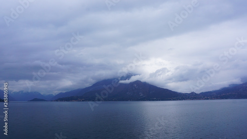 Mountain Cloaked in Cloud Lake Como © Michael