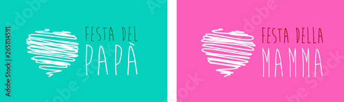 Festa della mamma / Festa del papà