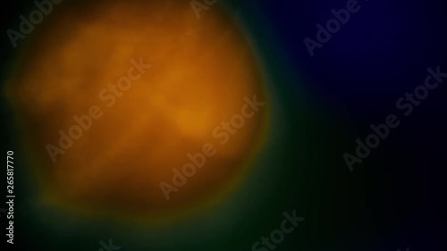 Smooth, clean and abstract, mesmerizing close-up shot looped colorful gradient background 4k Video for Microbiology, Organism, Biological Process, Cell Creation, Biotechnology, Underwater, Ocean