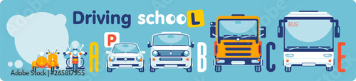 Driving School on Categories of Transport