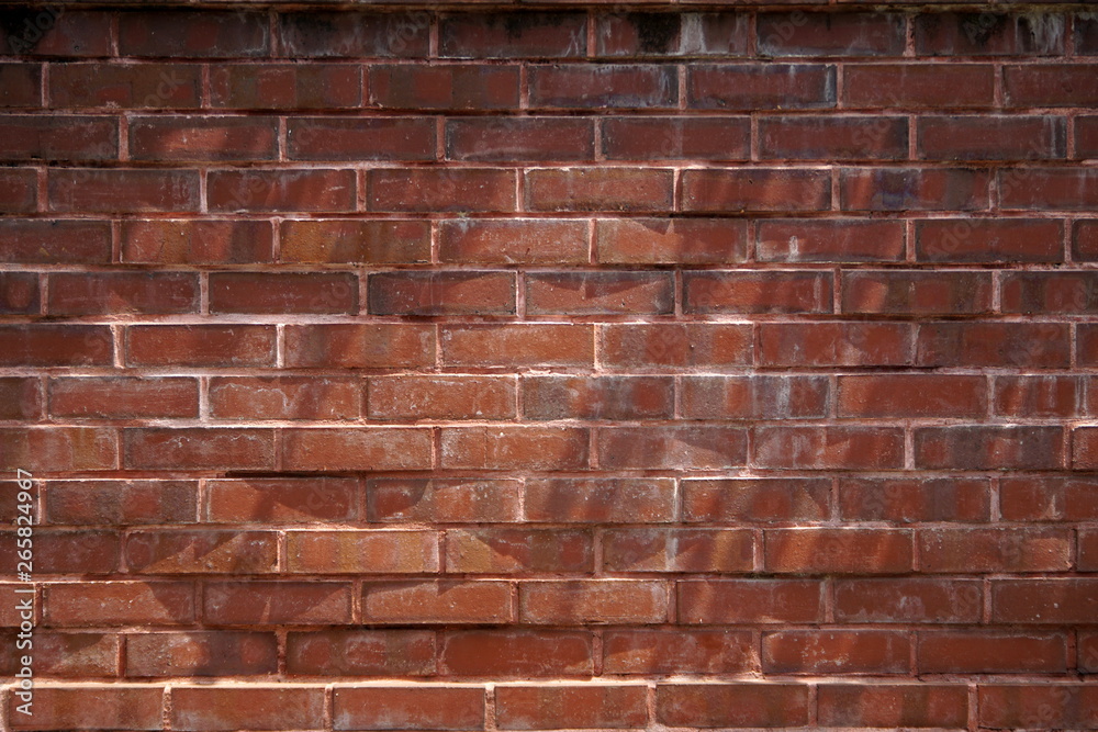 Obraz premium 赤レンガの壁