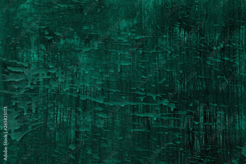 aged teal, sea-green surface with concrete drips texture - pretty abstract photo background aged teal, sea-green surface with concrete drips texture - pretty abstract photo background