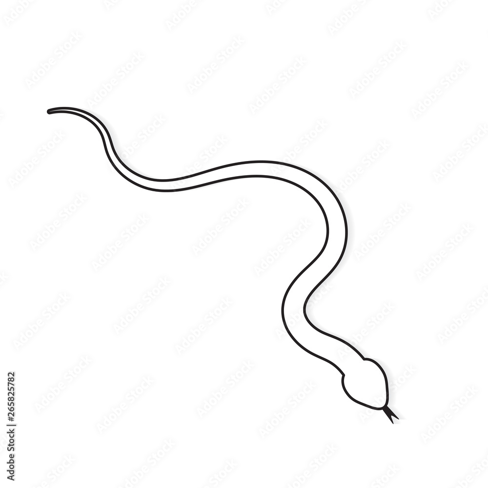 reptile snake icon- vector illustration reptile snake icon- vector illustration