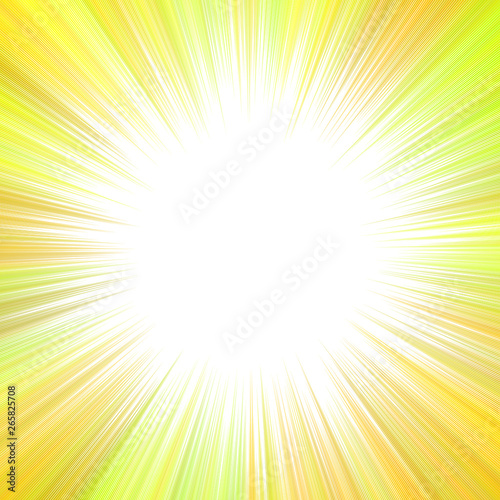 Yellow psychedelic geometrcial speed concept background - vector illustration