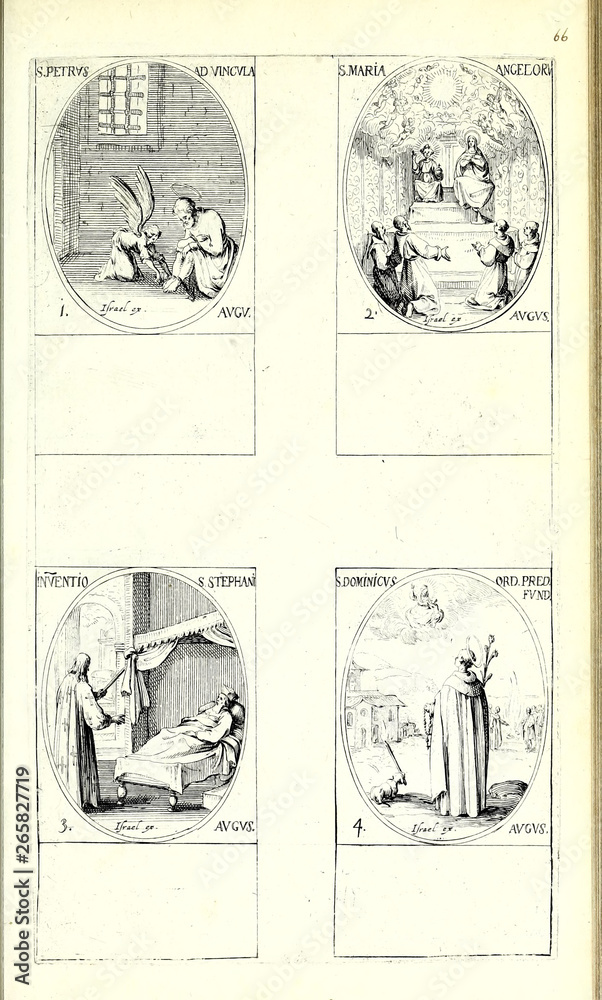 Obraz premium Christian illustration. Old image