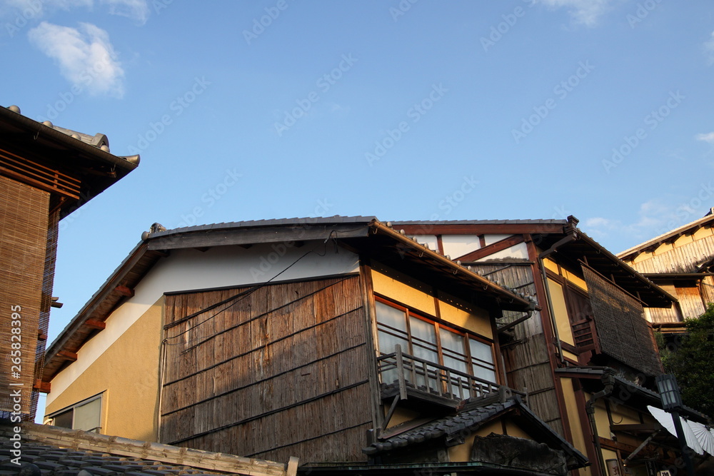 京都二年坂の景観 京都二年坂の景観