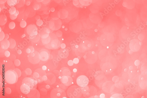 abstract soft bokeh light effect with glow pink background