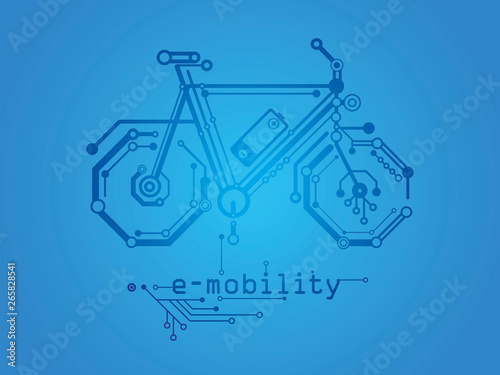 e-bike with battery charging