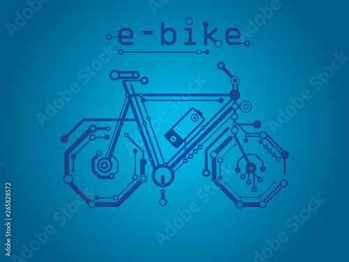 e-bike with battery charging