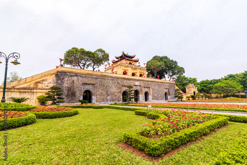 Fototapeta premium Imperial citadel of Thanh Long