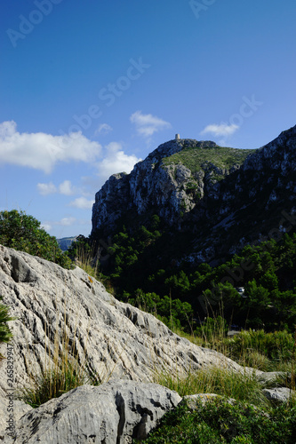 Spain, Formentor,  Mallorca. beauty, nature, summer, sea, mountains, cape, admiration, view, landscape