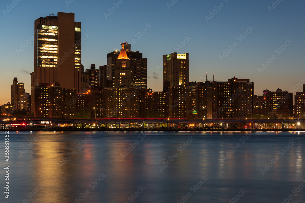 Fototapeta premium Panoramę Manhattanu