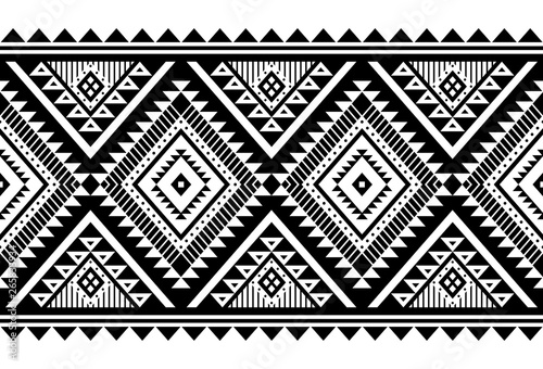Aztec style vector ornament.