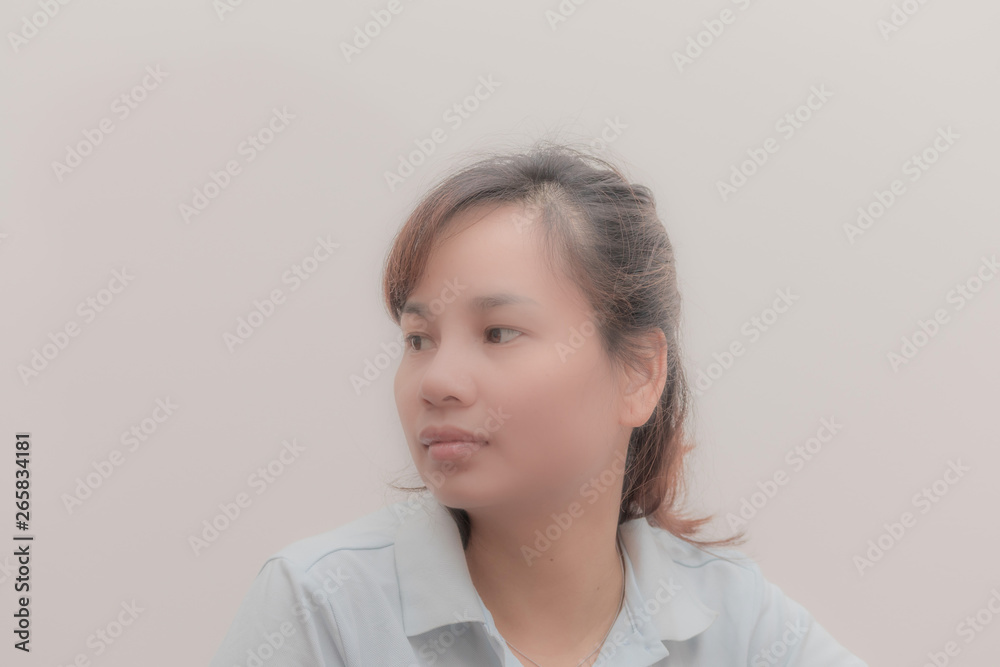 portrait of woman in Vietnam portrait of woman in Vietnam
