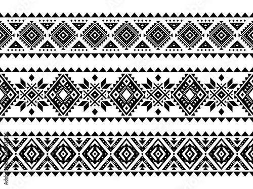 Aztec style vector ornament.