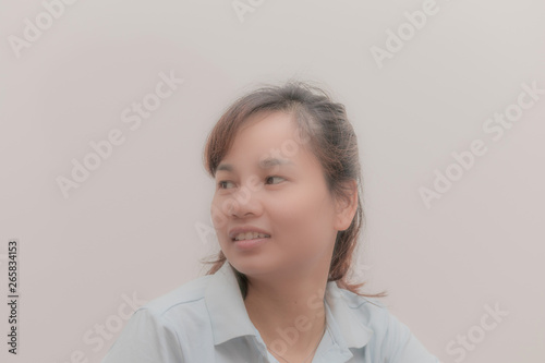 portrait of woman in Vietnam