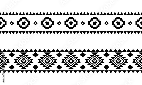 Aztec style vector ornament.