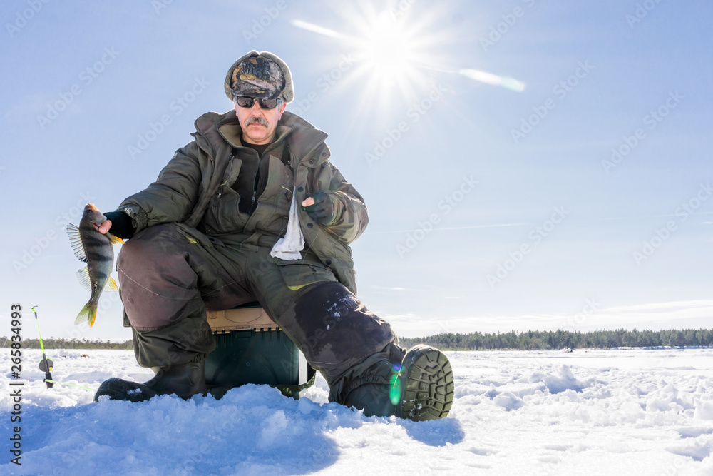 fishing winter bass winter sport, winter hobby fishing winter bass winter sport, winter hobby